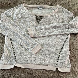 Lucky Lotus California Studded Knit Sweater